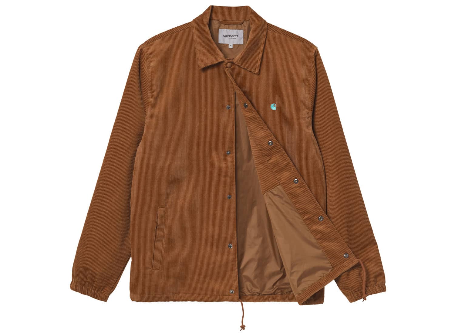 Carhartt WIP Corduroy Coach Jacket Rum / Bondi - Novoid Plus
