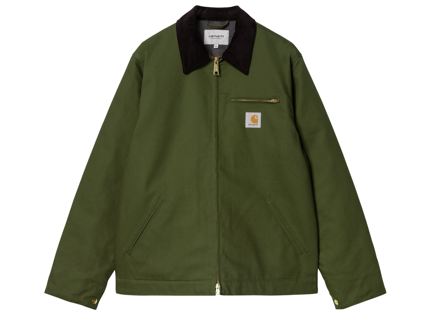 ジャケット・アウター Carhartt WIP DETROIT JACKET Tarragon Novoid Plus