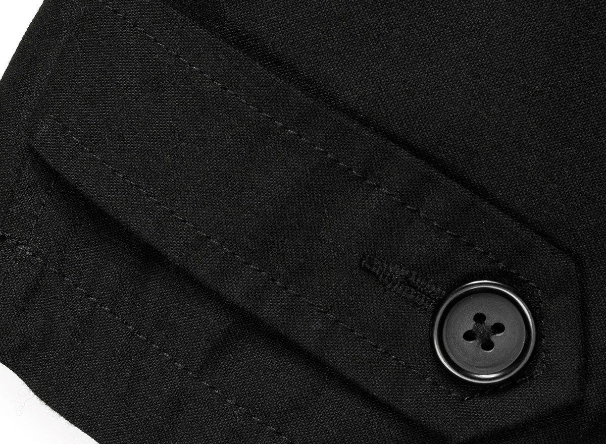Carhartt WIP Harris Trenchcoat Black - Novoid Plus