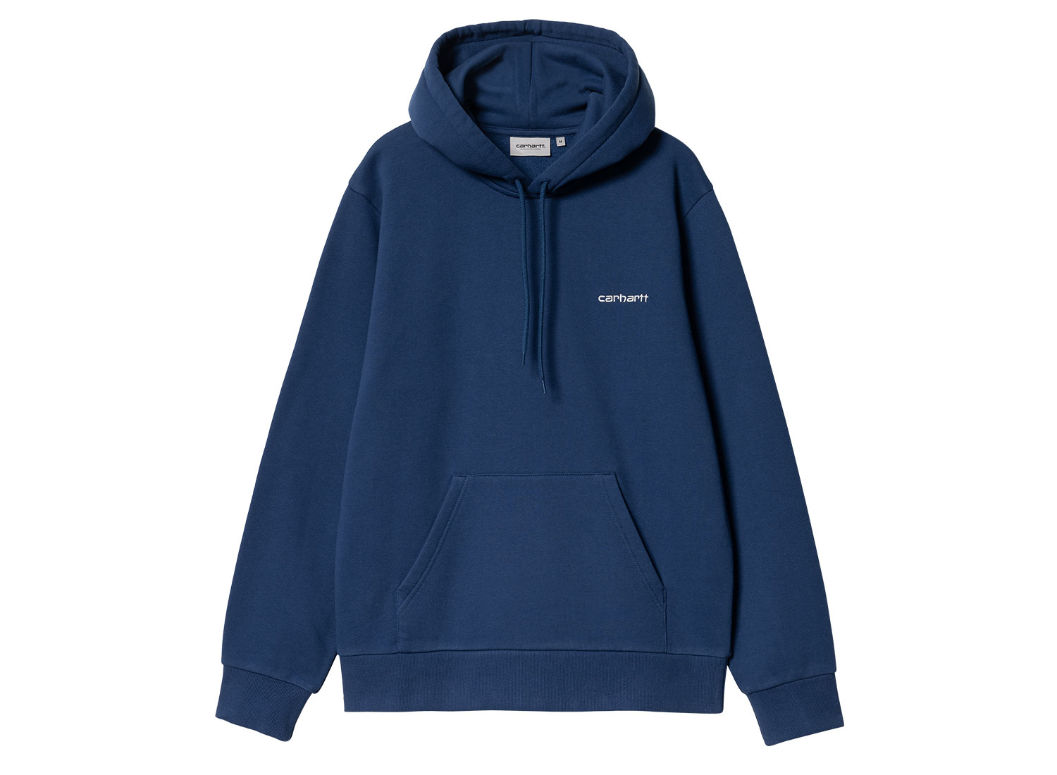 Carhartt WIP Hooded Script Embroidery Sweat Elder White Novoid