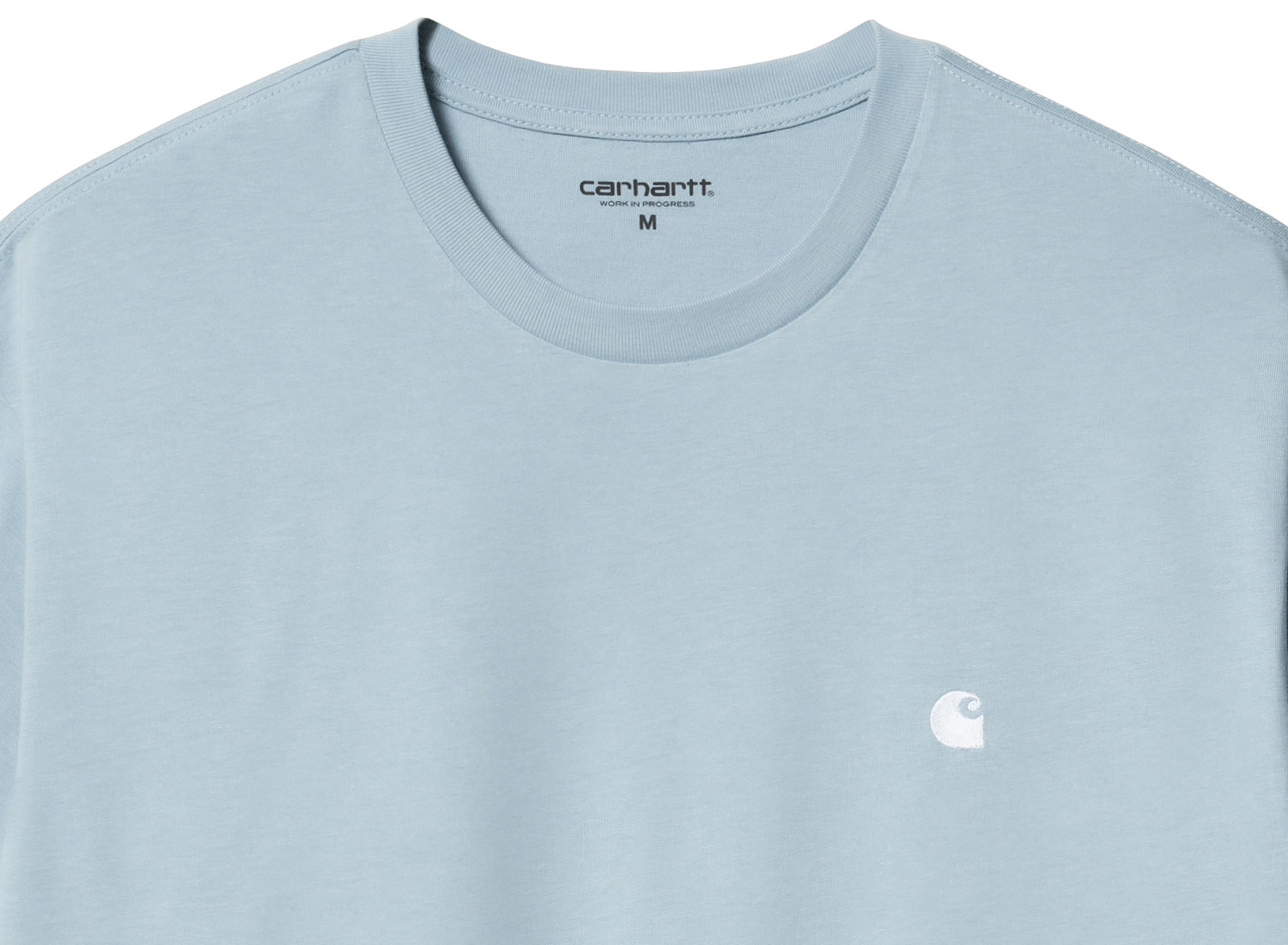 CARHARTT WIP｜ (Madison T-Shirt (I033000 22XXX)) Carhartt WIP Madison t-shirt | YOSEMITE / WHITE | SEVENSTORE