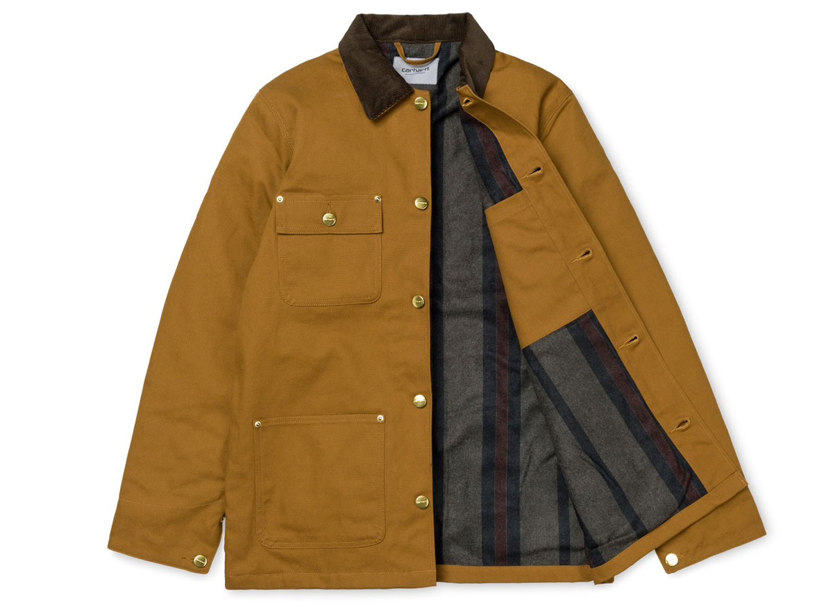 Carhartt WIP Michigan Chore Coat Brown - Novoid Plus