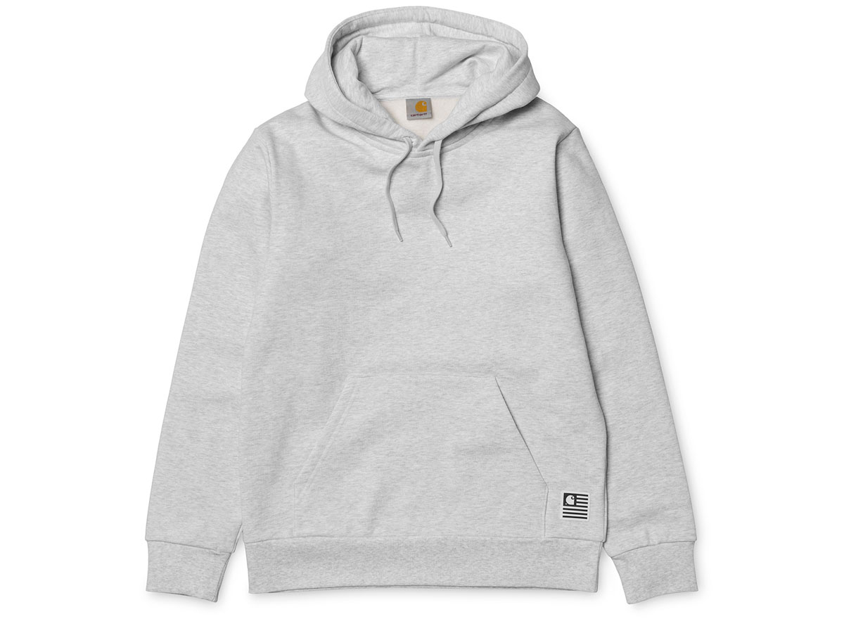 ★2024FW新作★CARHARTT★STAMP STATE SWEATSHIRT Carhartt WIP Stamp State Crew Sweat Black/White