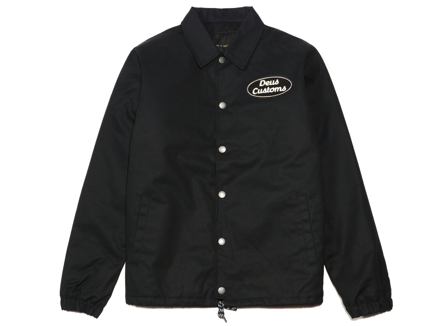 Deus Ex Machina Plenty Coach Jacket Black Novoid Plus