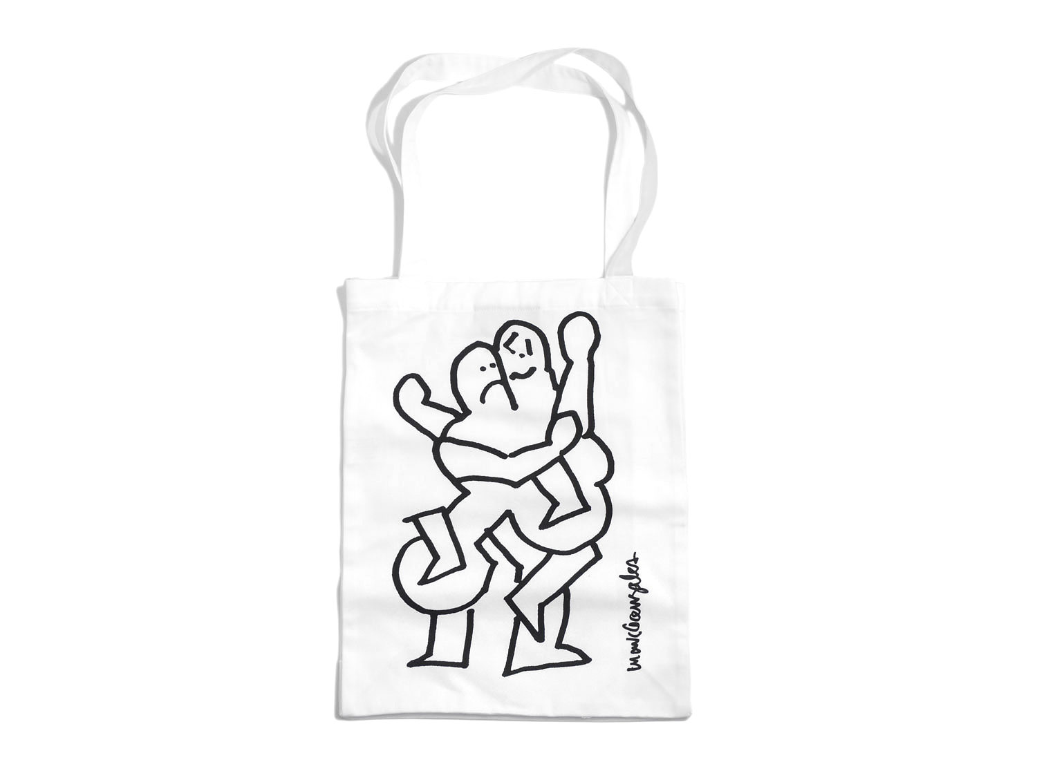 Etudes Studio x Mark Gonzales Tote Bag October Greeting Squeeze