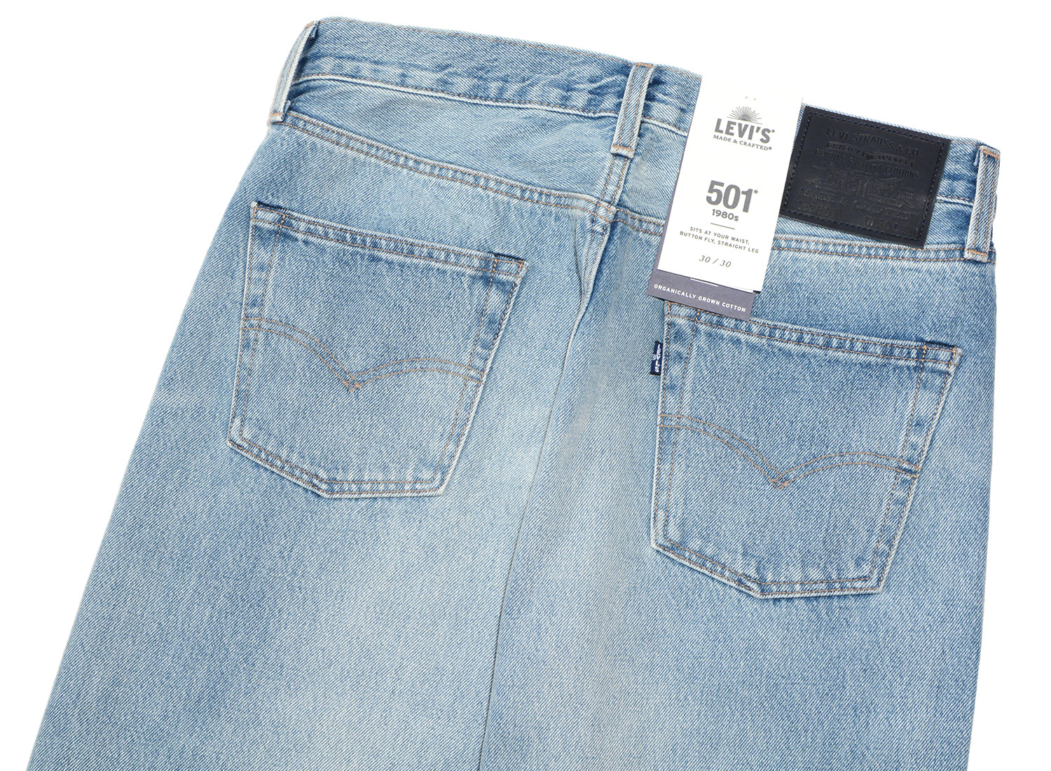 Levi's® Made Crafted® 1980s 501® Jeans Inlet Novoid Plus