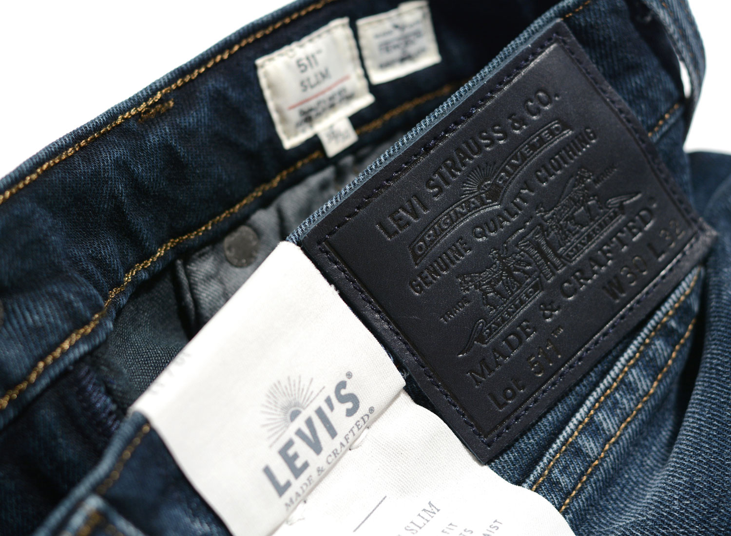 Levis® Made & Crafted® 511™ Jeans Slim Marfa - Novoid Plus