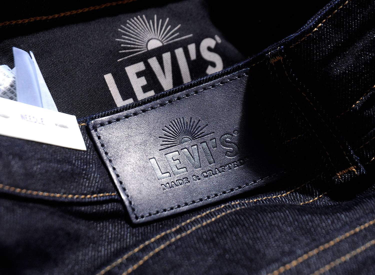パンツ Levi's MADE&CRAFTED NEEDLE NARROW W33 Levi's Made & Crafted Needle Narrow Skinny Jeans Blue Men's