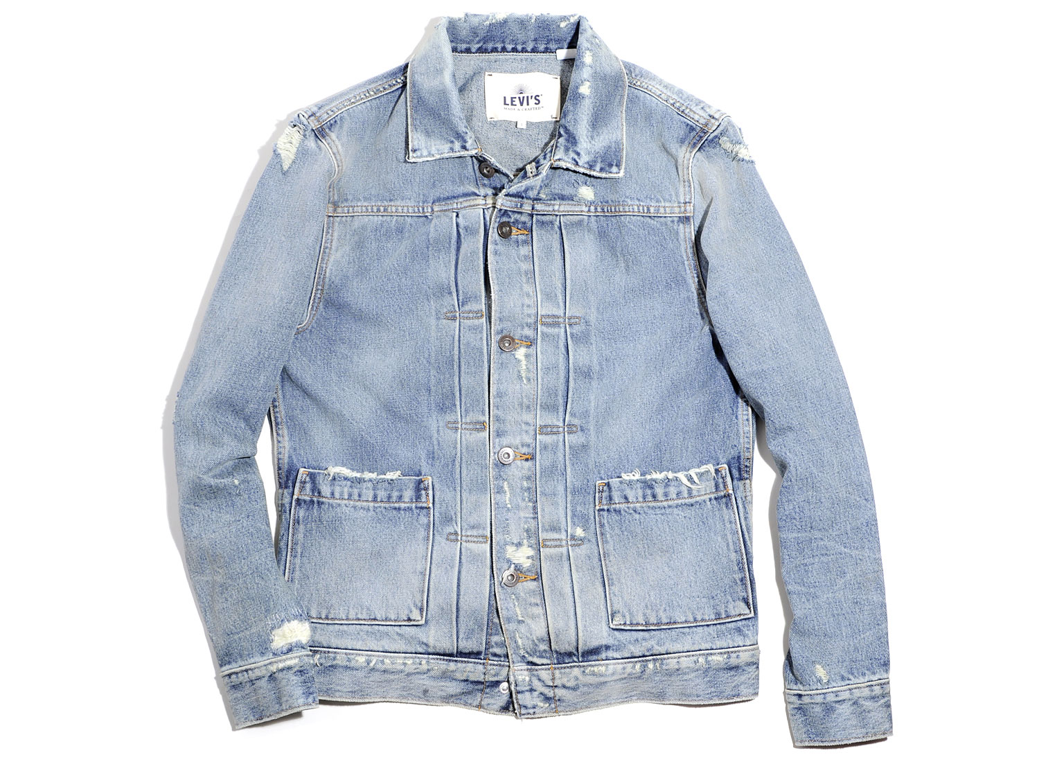 Levis Made Crafted Type II Worn Trucker Jacket Trashed Novoid Plus