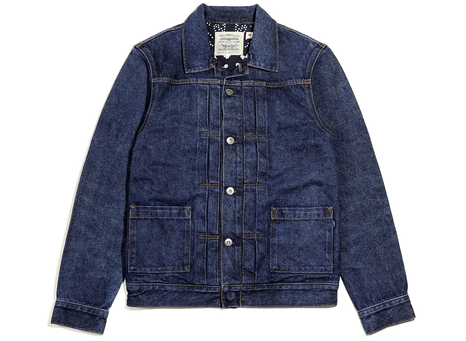 Levis Made & Crafted Type II Worn Trucker Neppy - Novoid Plus