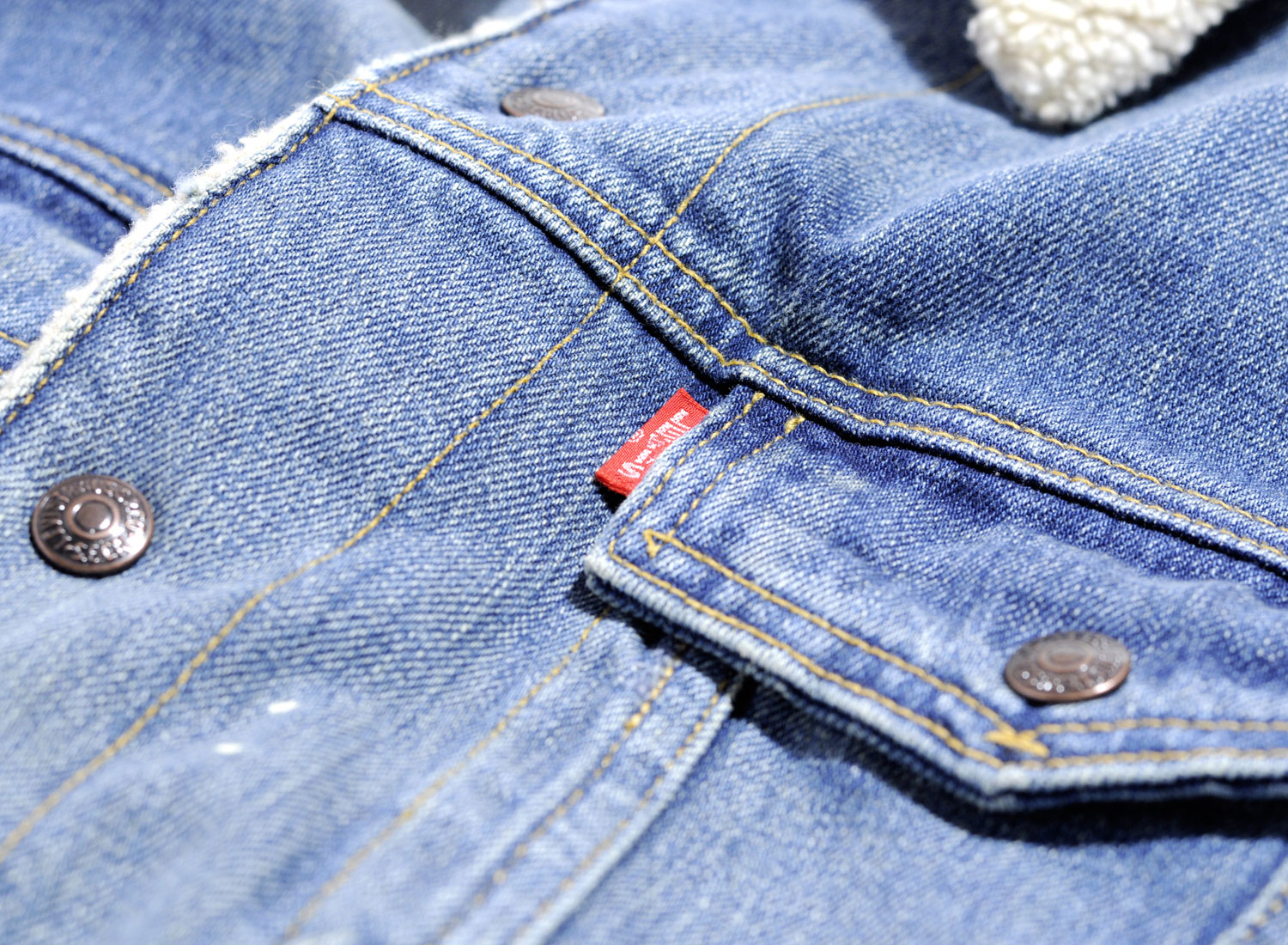 Levis Vintage 1967 Type III Sherpa Jacket