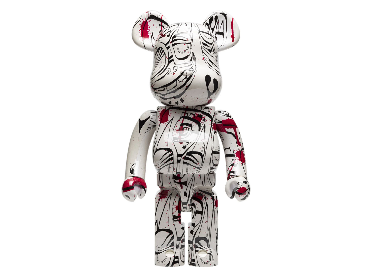 Buy Bearbrick x Medicom Toy Plus 100% & 400% Set 'White Chrome Ver