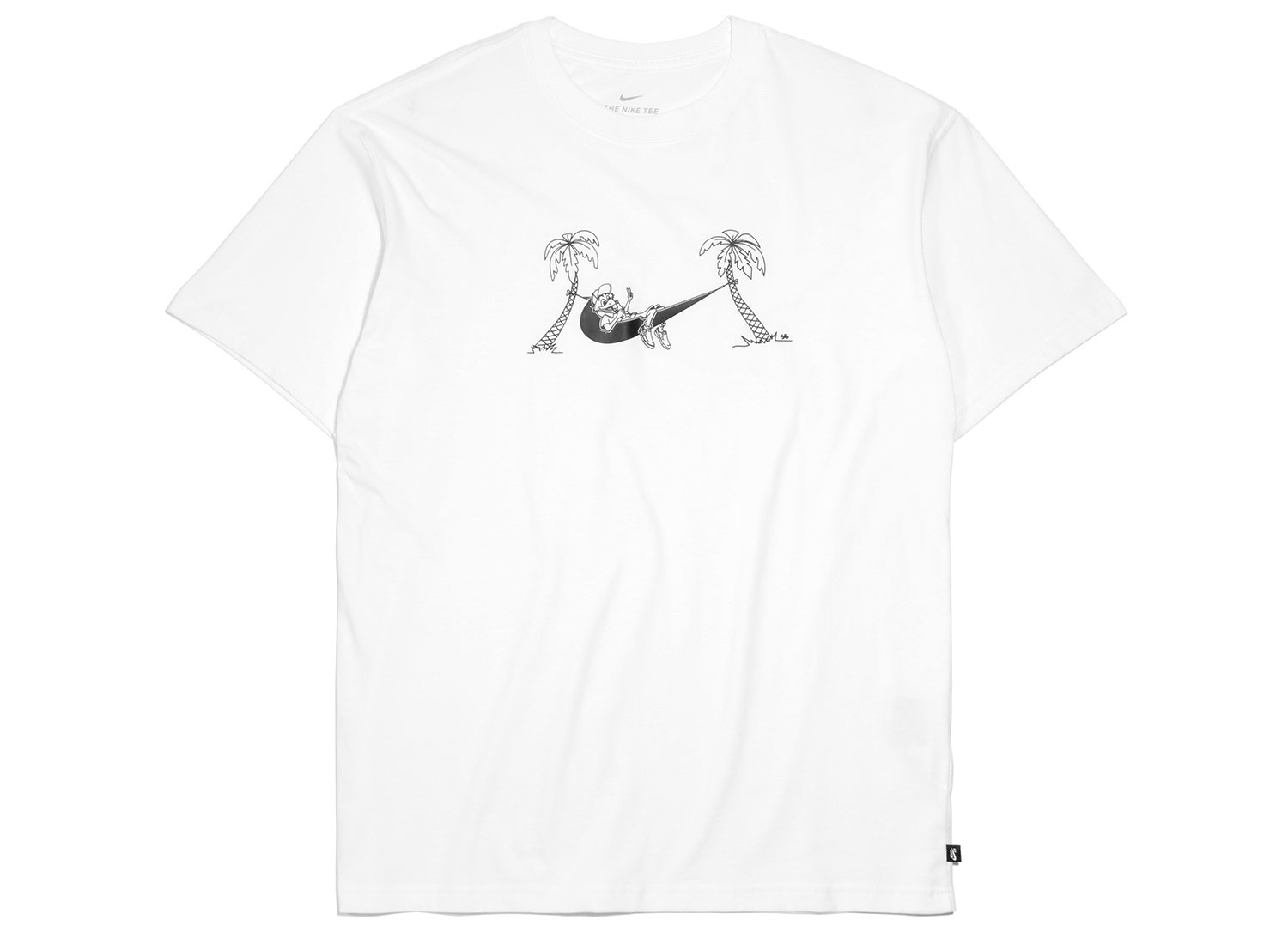 Nike SB Hammock Tshirt White Novoid Plus