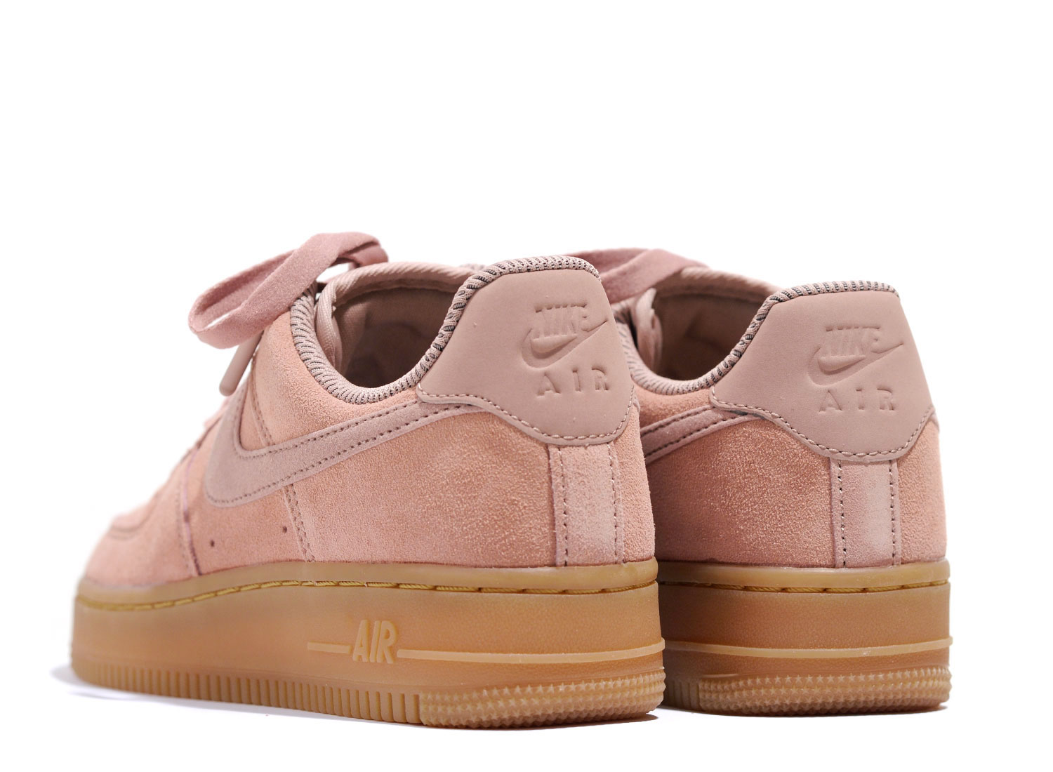 Pink Air Force 07 Se Suede Nike Air Force '07 LV8 Suede 'Red
