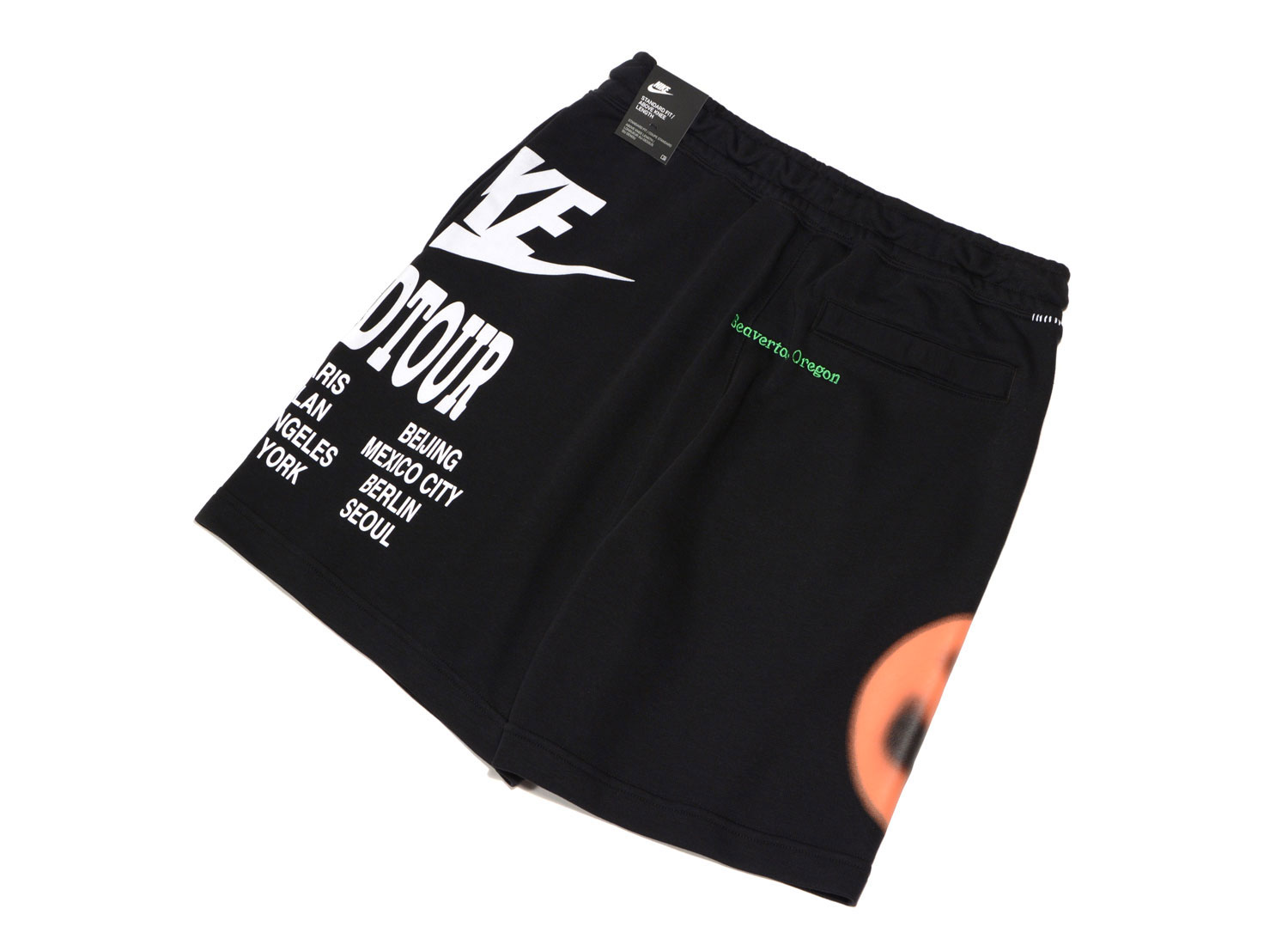 nike world tour black shorts