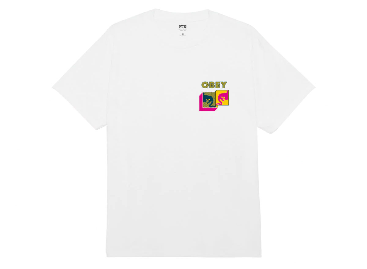 OBEY POST MODERN CLASSIC TSHIRT WHITE OBEY POST MODERN CLASSIC TSHIRT WHITE