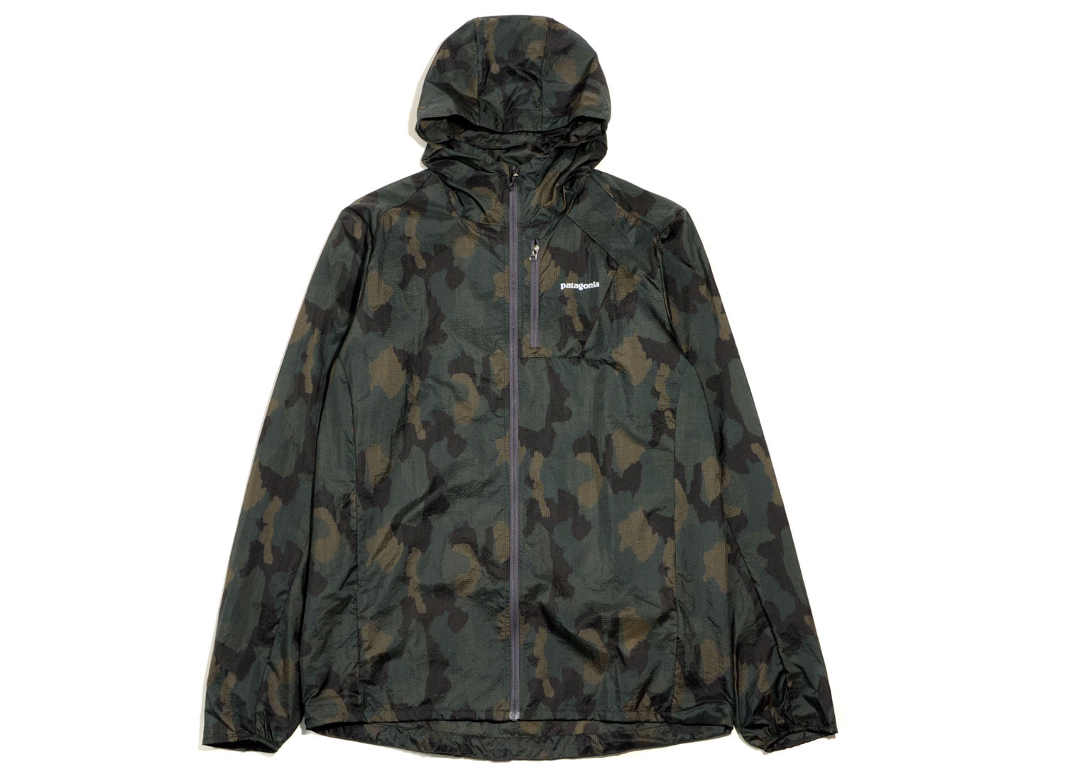 Patagonia Houdini Jacket Bunker Camo Novoid Plus