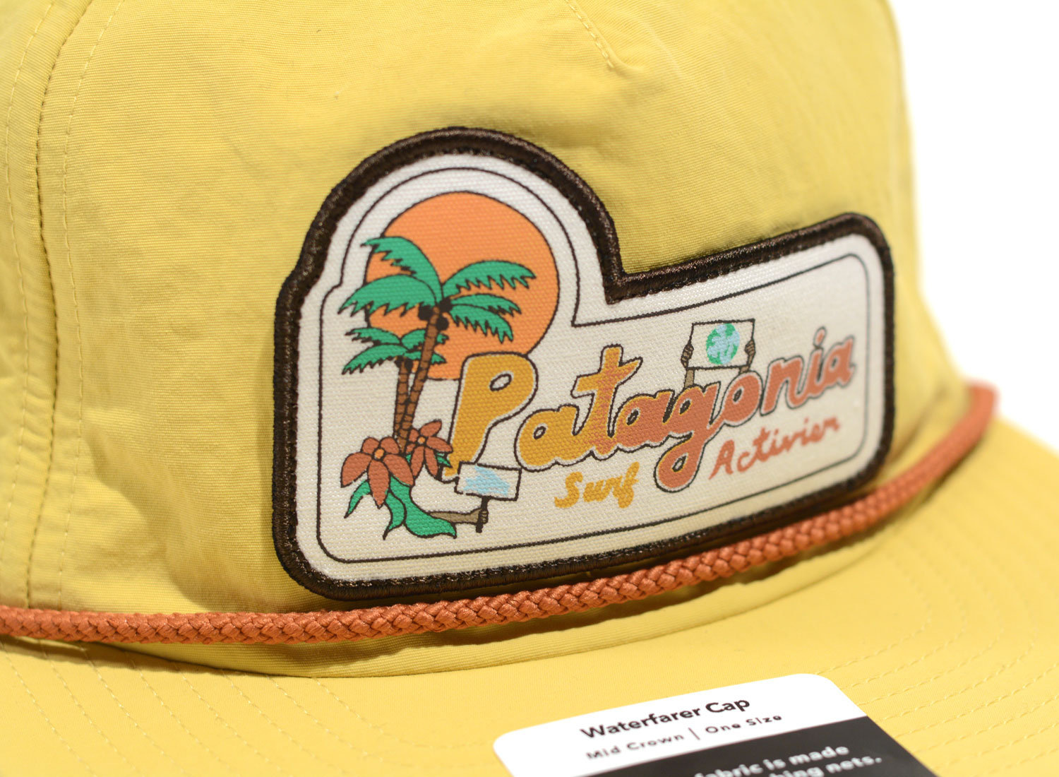 Yellow Patagonia Waterfarer Cap Patagonia パタゴニア