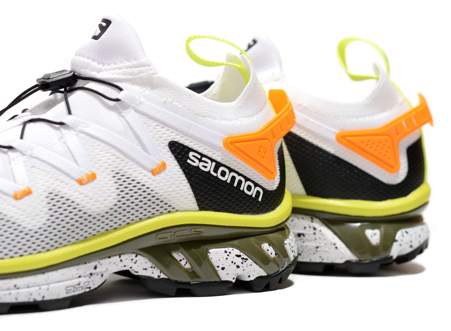 Salomon XT-Rush White / Safety Yellow - Novoid Plus
