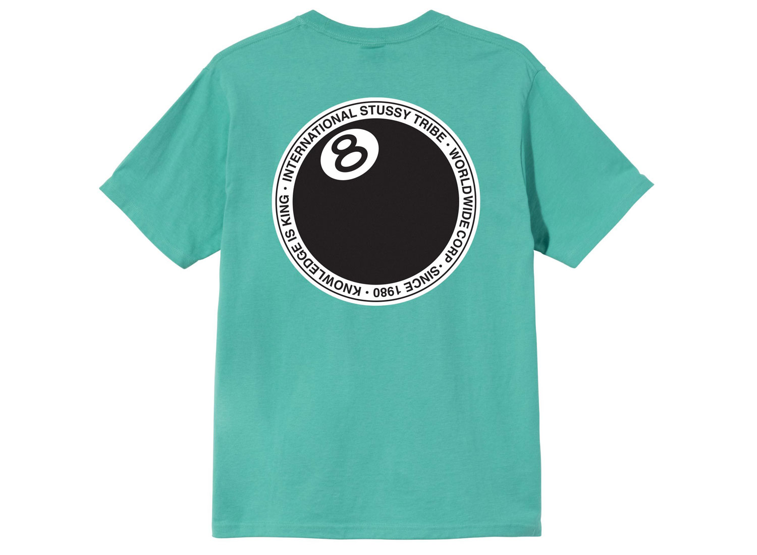 Stussy Ball Dot Tee Green Novoid Plus - Main Image