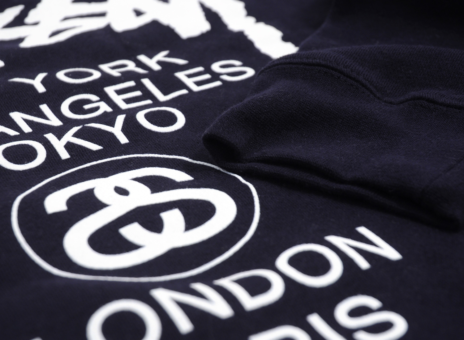 トップス STUSSY WORLD TOUR CREW Stussy World Tour Crewneck Black Men's - US