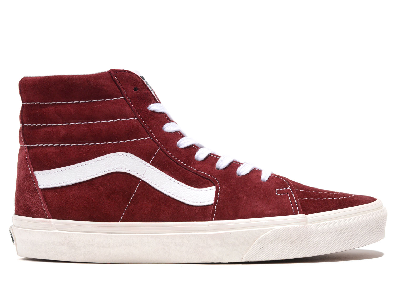 Vans Sk8-Hi Pig Suede Pomegranate Novoid Plus