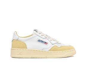 Autry Medalist Low FT08 Soft Leather / Suede White / Straw