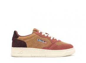 Autry Medalist Low TS20 Tricolor Suede Bonsrt / Wine
