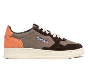 Autry Medalist Low TS21 Tricolor / Suede Moka / Fanta