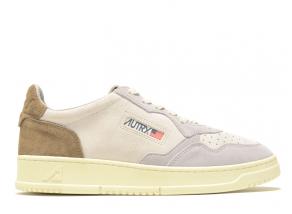 Autry Medalist Low TS27 Tricolor Suede Vapor / Cigar