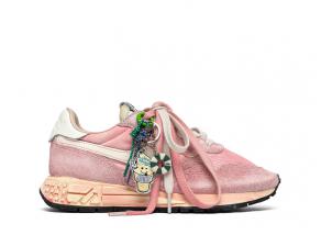 Autry Reelwind Super Vintage Low YS02 Suede / Nylon White / Red