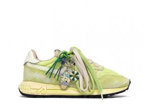 Autry Reelwind Super Vintage Low YS05 Suede / Nylon White / Electric