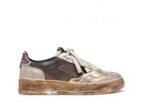 Autry Super Vintage ME14 Mesh / Leather White / White