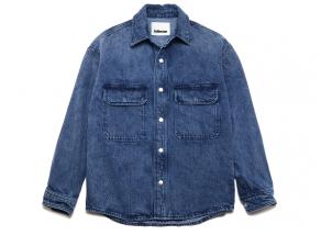 Bellerose Poach D0582 Overshirt Blue Snow