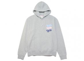 Bisous Skateboards Gianni Vichy Hoodie Sport Grey