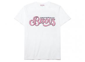 Bisous Skateboards Glamour Caviar Tshirt White