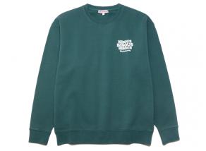 Bisous Skateboards Crewneck Grease Forest Green