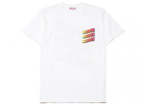 Bisous Skateboards Sonics Tshirt White