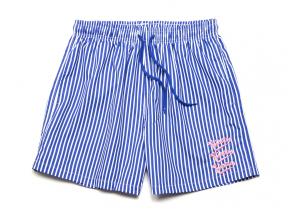 Bisous Skateboards Swimshort Gianni Stripes Navy