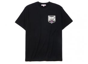 Bisous Skateboards Tshirt Blason Black