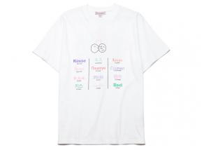 Bisous Skateboards Tshirt Body Language White