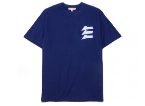 Bisous Skateboards Tshirt Zenith Royal Blue