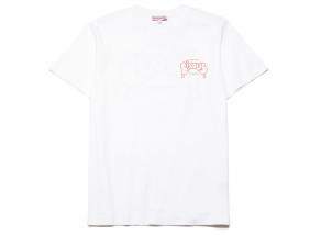 Bisous Skateboards Veritable Tshirt White