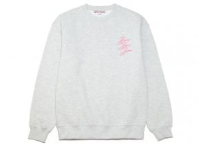 Bisous Skateboards Crewneck Cigarette Grey