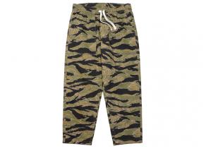 Bleu Relaxed Pants Tiger Stripe