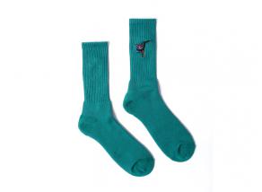 By Parra Angry Duck Crew Socks Pine Green