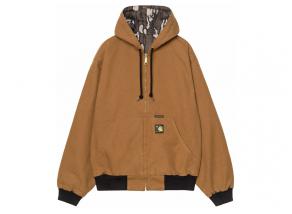 Carhartt WIP 50 Years Anniversary OG Active Jacket Canvas Hamilton Brown / Camo Treb Rinsed I036412_3GK_02_03