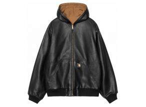 Carhartt WIP 50 Years Anniversary OG Active Jacket Leather Black / Hamilton Brown I035967_3R0_XX_03