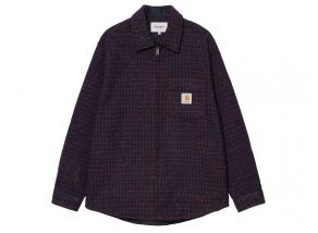 Carhartt WIP Bellamy Shirt Jac Bellamy Check Deep Night I035422_34R_XX_03