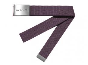 Carhartt WIP Clip Belt Chrome Cozy Purple I019176